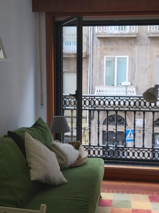 Vivienda Proxima A La Puerta Del Sol Vigo Appartement Buitenkant foto